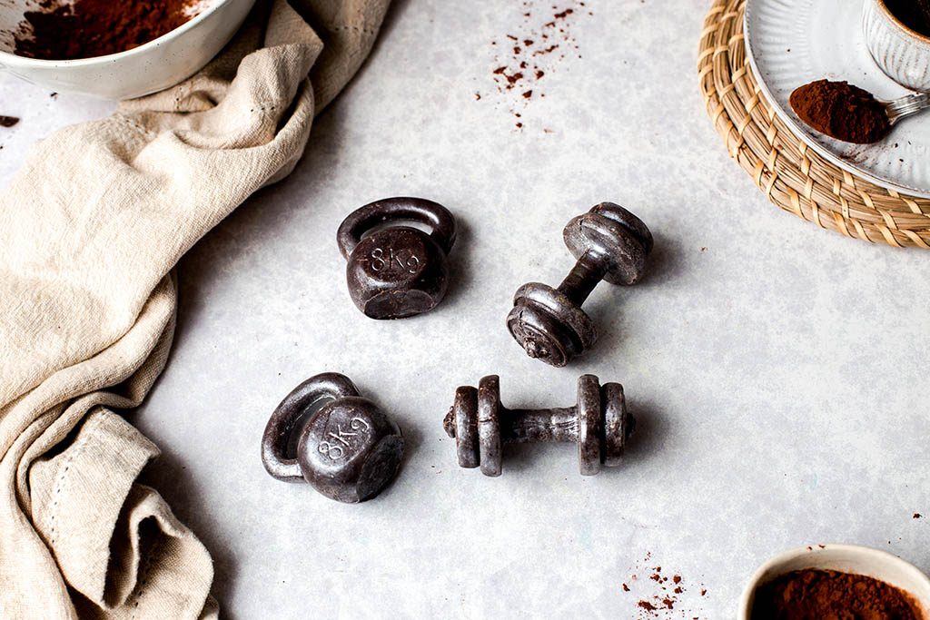 Dumbell & kettlebell Detail